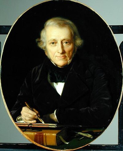 Retrato del Artista Leo Lehmann (1782-1859), 1851 de Wilhelm Auguste Rudolf Lehmann